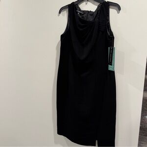 Jones Wear Black Midi Dress